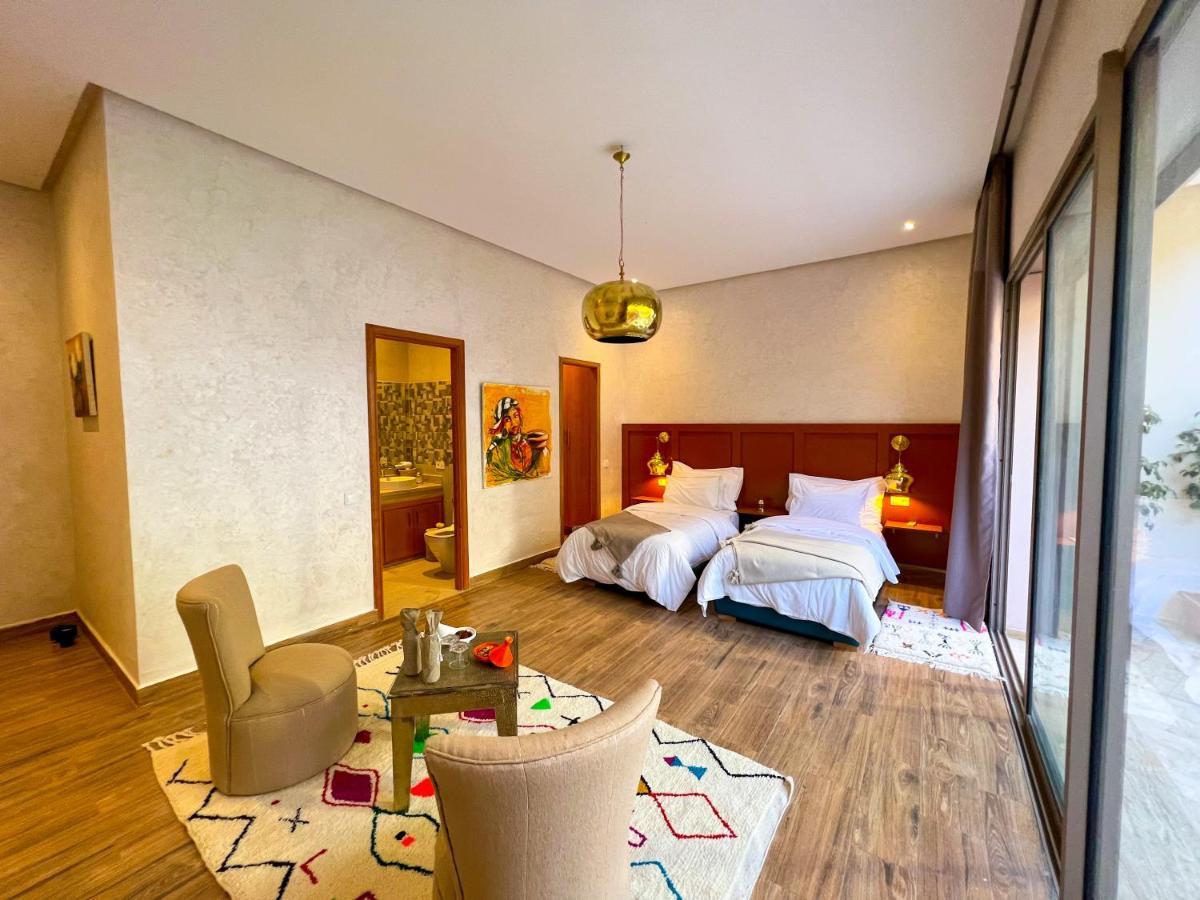 Riad Villa Saphir & Spa مراكش المظهر الخارجي الصورة